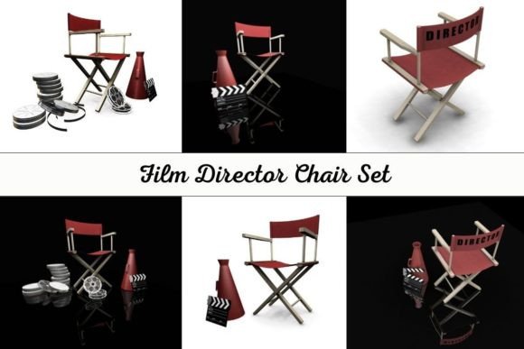Download Film Director Chair Set - Premium Bundle
