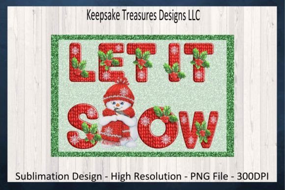 Download Winter Let It Snow Doormat PNG Template - Png template Collection