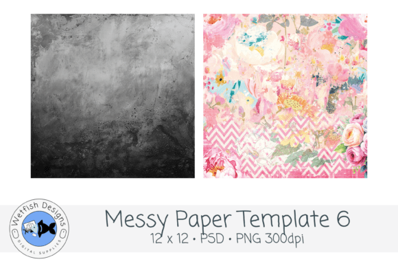 Download Messy Paper PSD PNG Template 6 - Png template Collection